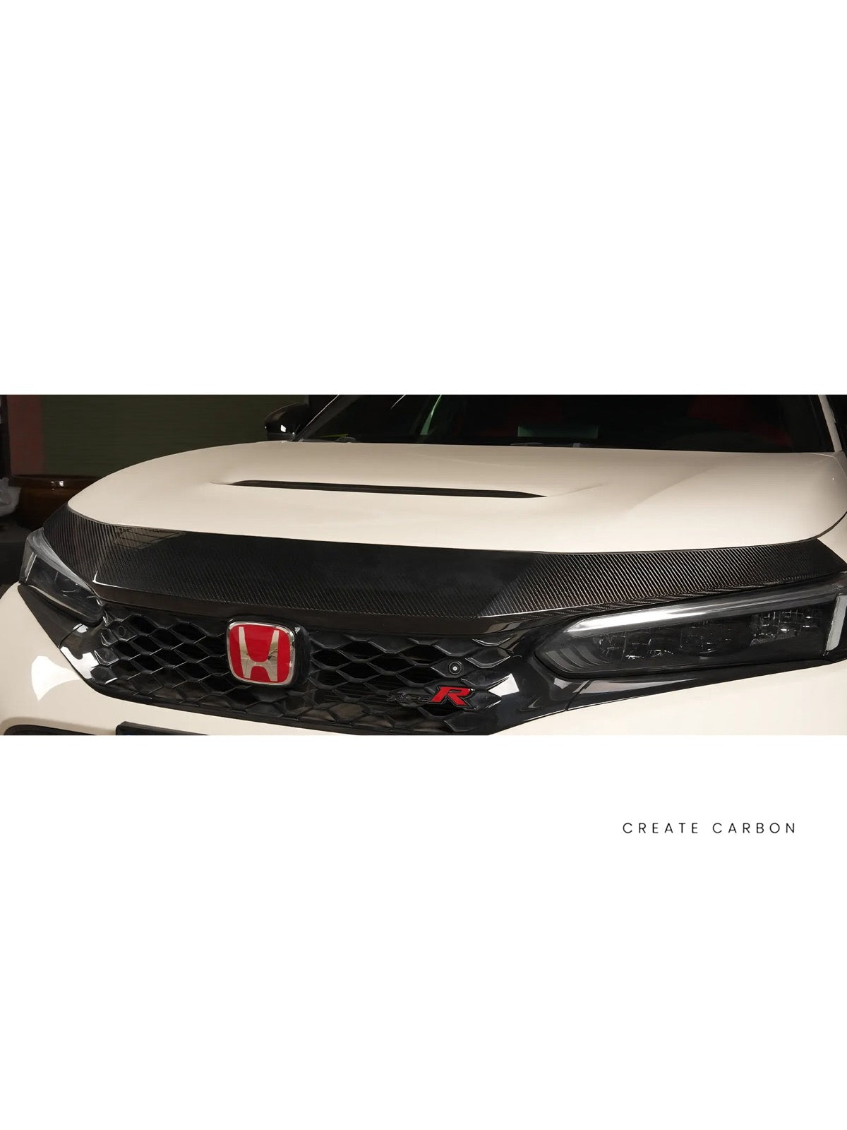 Front Bumper Upper Grille Replacement for Honda Civic Type R FL5, additional product view 2