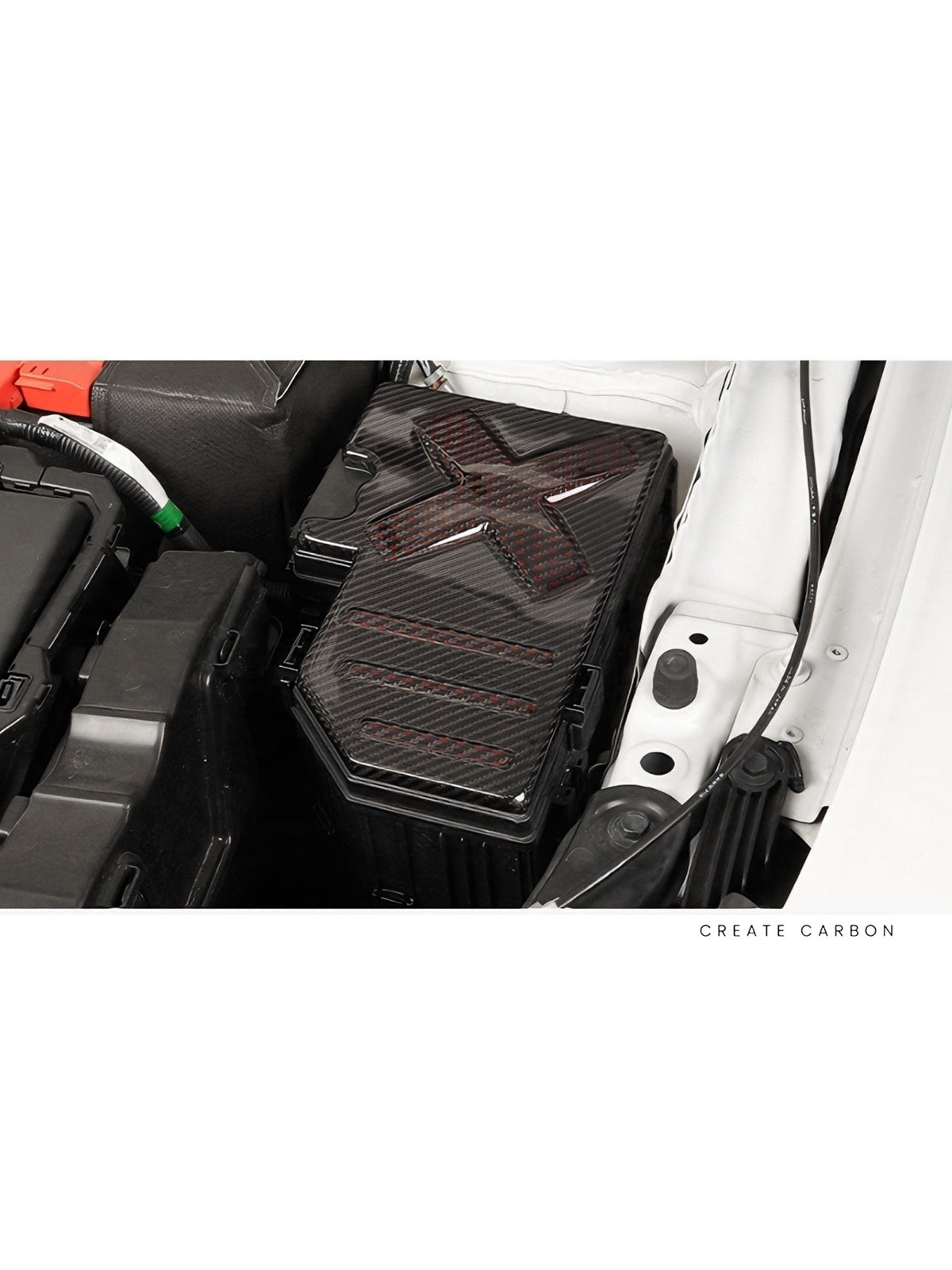 Fuse Box Cover Trim for Honda Civic Type R FL5, additional product view 5