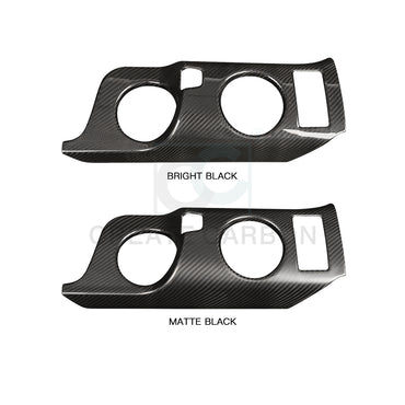 Create Carbon Dry Carbon Fiber Center Console & Cup Holder Panel Trim for Nissan Z RZ34 Fairlady Z 2023+