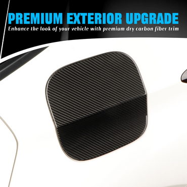 Carbon Fiber Fuel Filler Tank Door Cover for 11th Gen Honda Civic Type R FL5 – Sporty Exterior Upgrade