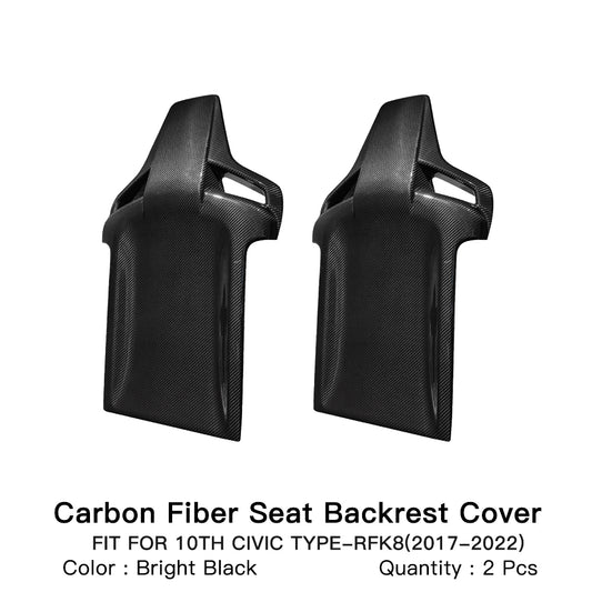 Create Carbon Carbon Fiber Backseat Cover for Honda 10th Gen Civic Type R FK8