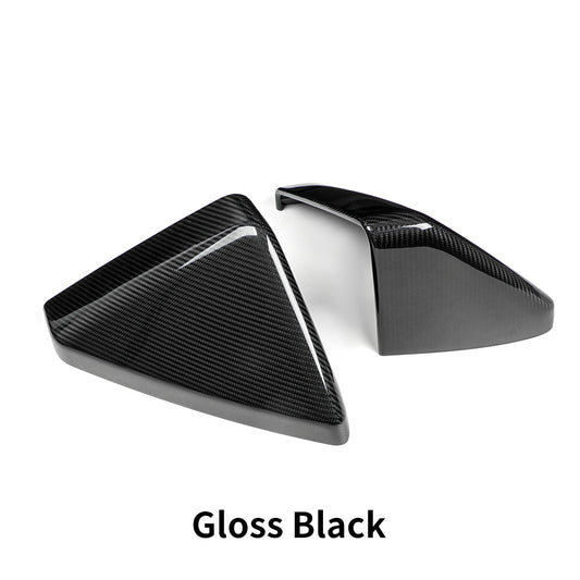 Create Carbon Dry Carbon Fiber Door Side Rearview Mirror Cover Caps for Tesla Cybertruck 2024-2026+