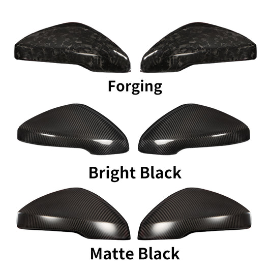 2pcs Real Carbon Fiber Side Mirror Cover Caps for Honda Civic 11th Gen FL5 Type R (2023-2026)