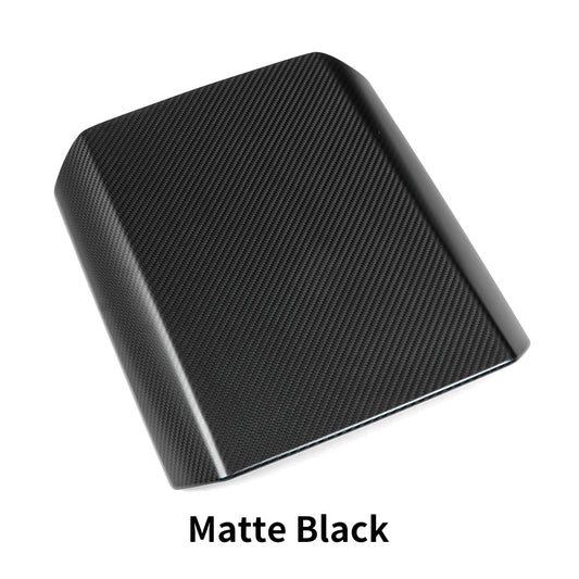 Carbon Fiber Center Console Armrest Box Panel Cover for Tesla Cybertruck 2024-2026