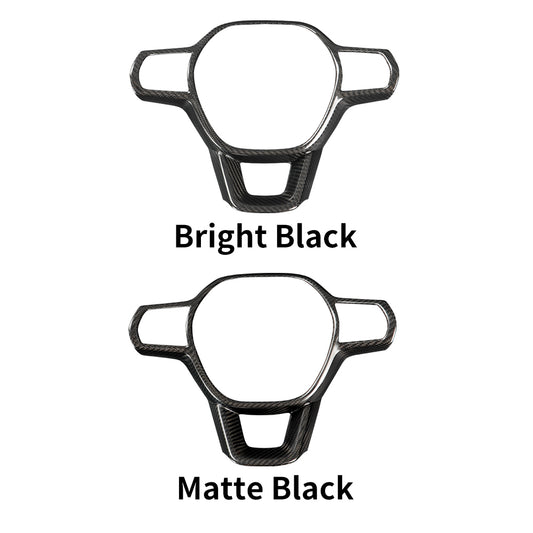 Dry Carbon Fiber Steering Wheel Trim Cover for 11th Gen Civic & Type R FL5 | Real 3K Carbon Fiber Interior Accent