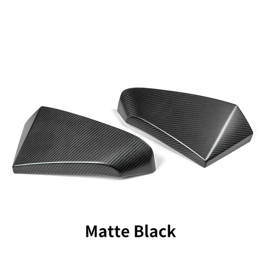 Create Carbon Carbon Fiber Mud Flaps Guards Fit for Tesla Cybertruck (2024 2025 2026) Front Bumper Protection