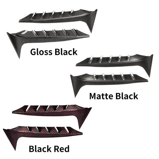 Carbon Fiber Side Fender Vent Cover Trim for 11th Gen Honda Civic Type R FL5 – Sporty Exterior Upgrade