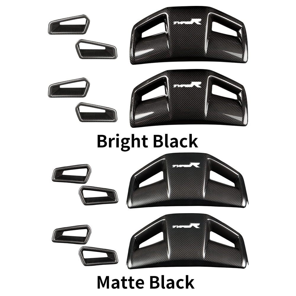 Seat Back Trim Covers for Honda Civic Type R FL5, additional product view 9