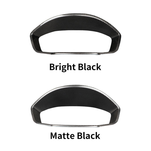 Dry Carbon Fiber Dashboard Instrument Cluster Trim Cover for 11th Gen Civic & Type R FL5 | Real 3K Carbon Fiber Gauge Frame