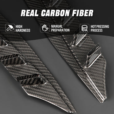 Carbon Fiber Side Fender Vent Cover Trim for 11th Gen Honda Civic Type R FL5 – Sporty Exterior Upgrade