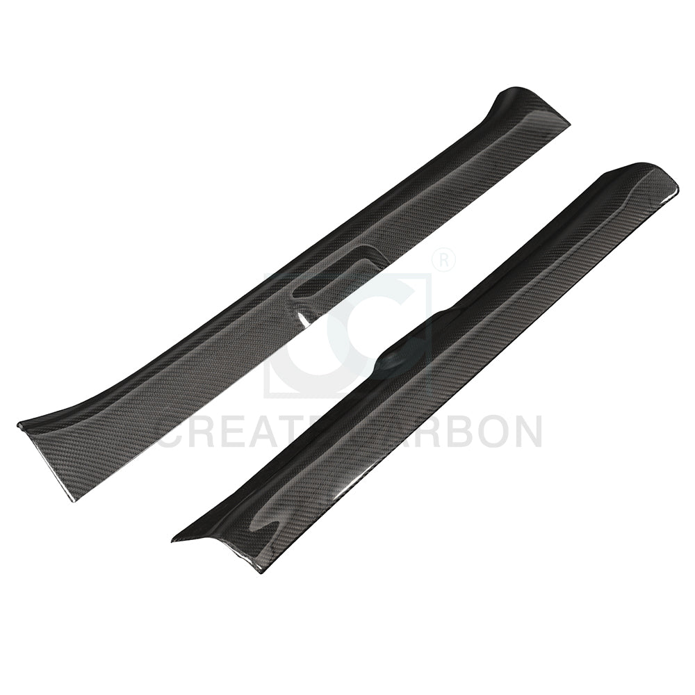 Nissan Z Dry Carbon Fiber Door Sill Covers for Nissan Z RZ34 2023+