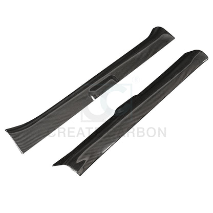 Nissan Z Dry Carbon Fiber Door Sill Covers for Nissan Z RZ34 2023+