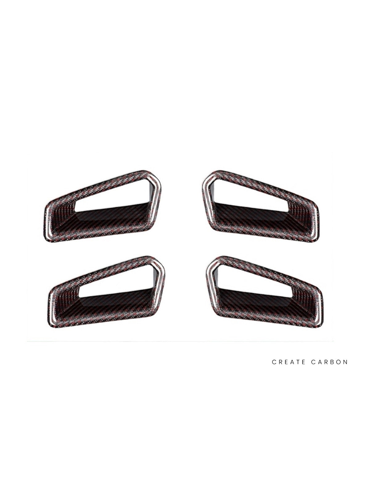 Seat Back Trim Covers for Honda Civic Type R FL5, additional product view 3