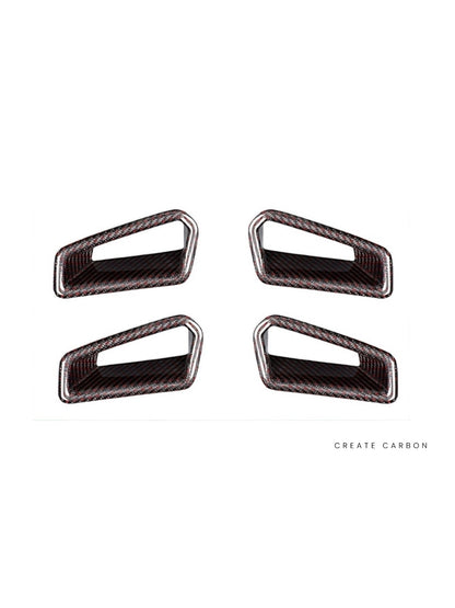 Seat Back Trim Covers for Honda Civic Type R FL5, additional product view 3