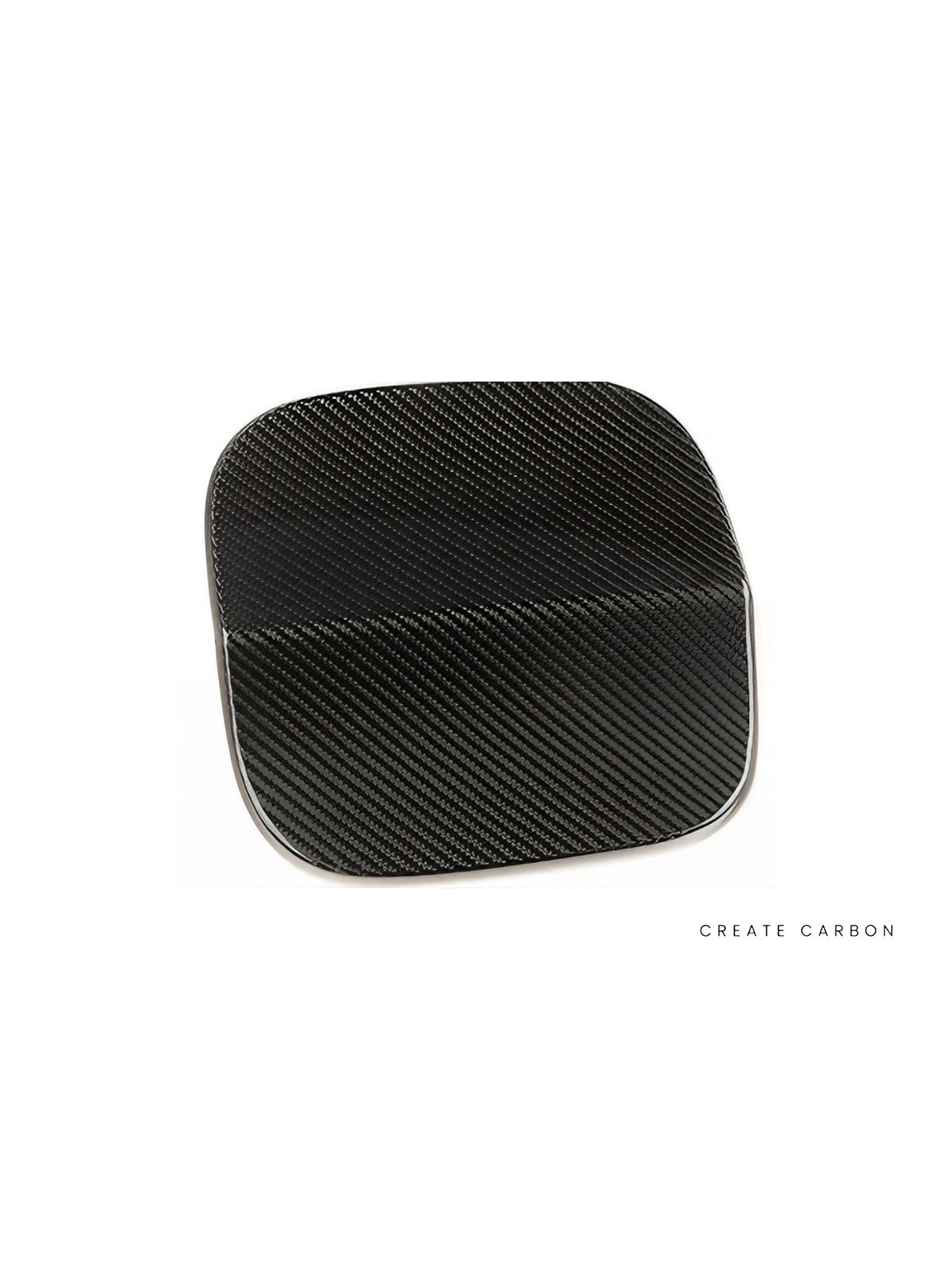 Fuel Filler Door Cover for Honda Civic Type R FL5 in dry carbon fiber