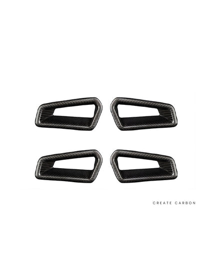 Seat Back Trim Covers for Honda Civic Type R FL5, additional product view 4