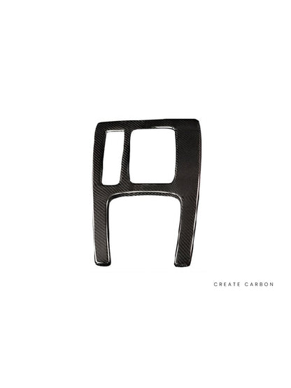 Gear Shift Panel Cover (LHD) for Honda Civic Type R FL5 in dry carbon fiber