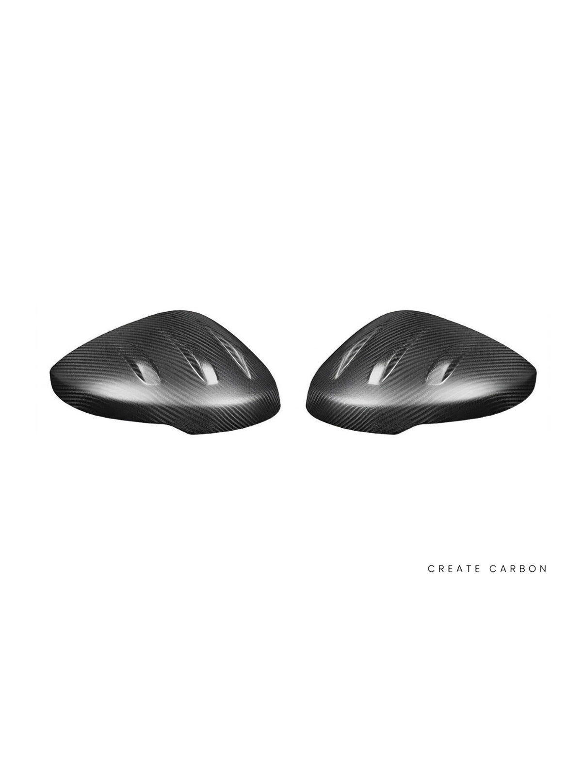 Dry carbon fiber side mirror cap covers for Honda Civic Type R FL5, additional product view 3