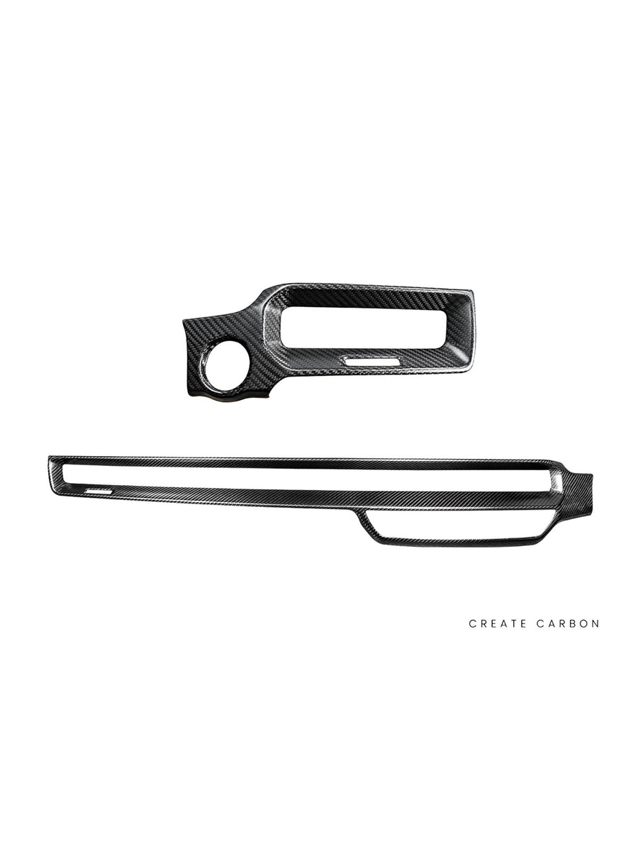 CREATE CARBON | Honda Civic Type R FL5 Air Vent Frame Trim (RHD) – Dry Carbon Fiber
