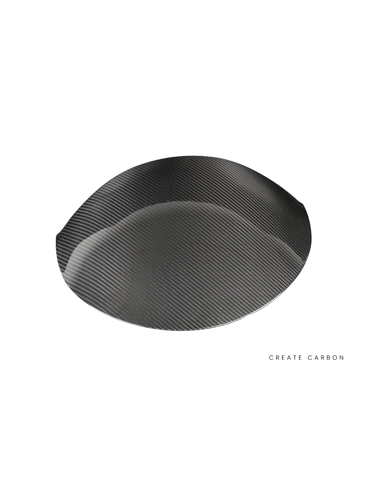 Gauge Cluster Hood Cover for Honda Civic Type R FL5 in dry carbon fiber