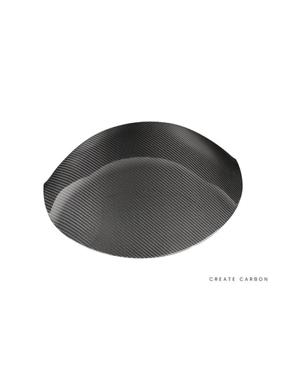 Gauge Cluster Hood Cover for Honda Civic Type R FL5 in dry carbon fiber
