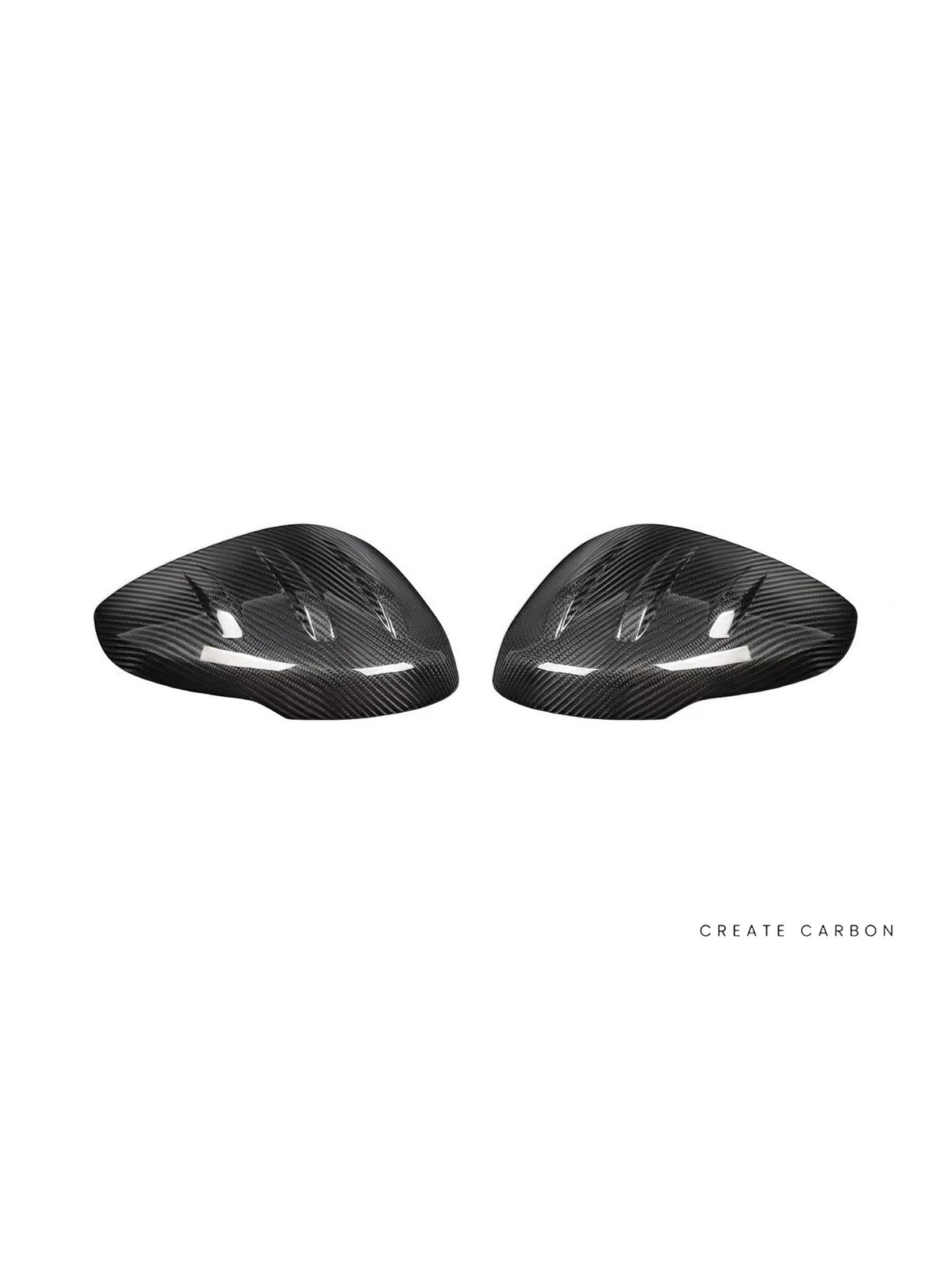 Dry carbon fiber side mirror cap covers for Honda Civic Type R FL5