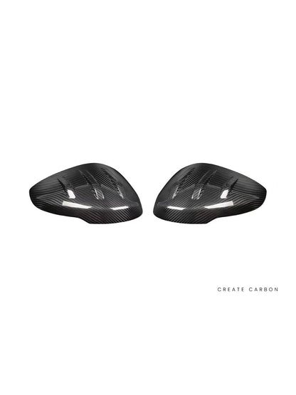 Dry carbon fiber side mirror cap covers for Honda Civic Type R FL5