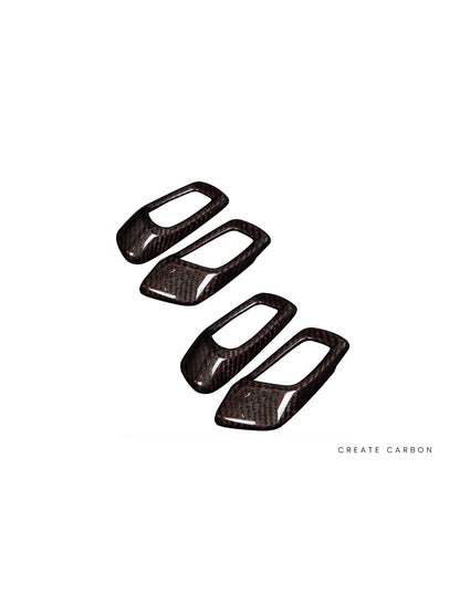 Inner Door Handle Covers, 4-Piece Set for Honda Civic Type R FL5, additional product view 2