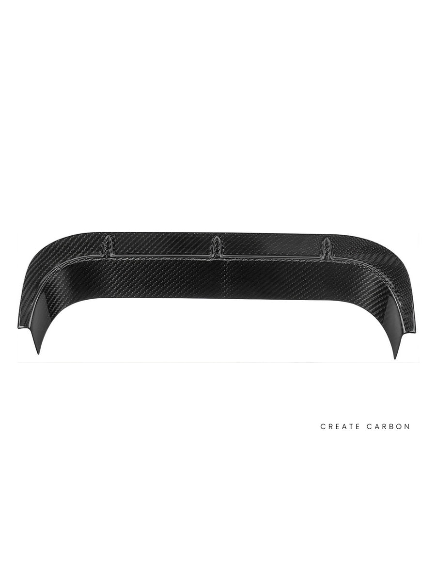 CREATE CARBON | Honda Civic Type R FL5 Rear Exhaust Trim Cover – Dry Carbon Fiber