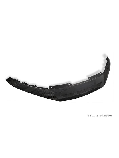 Front Bumper Upper Grille Replacement for Honda Civic Type R FL5 in dry carbon fiber