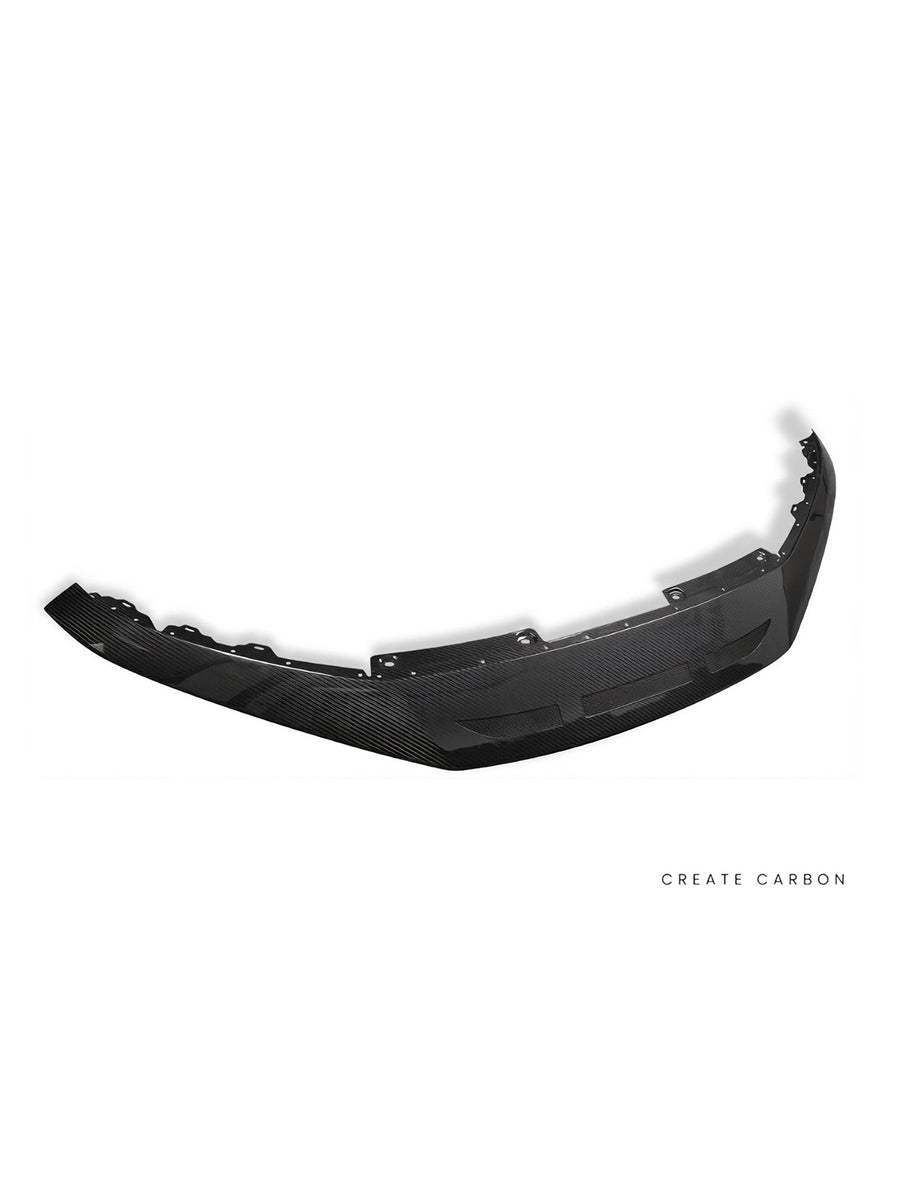 CREATE CARBON | Honda Civic Type R FL5 Front Bumper Upper Grille Replacement – Dry Carbon Fiber