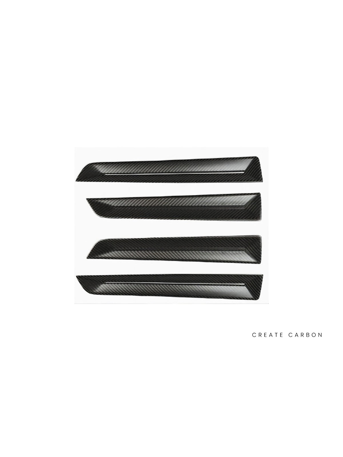 Door Panel Trim Set for Honda Civic Type R FL5, additional product view 2