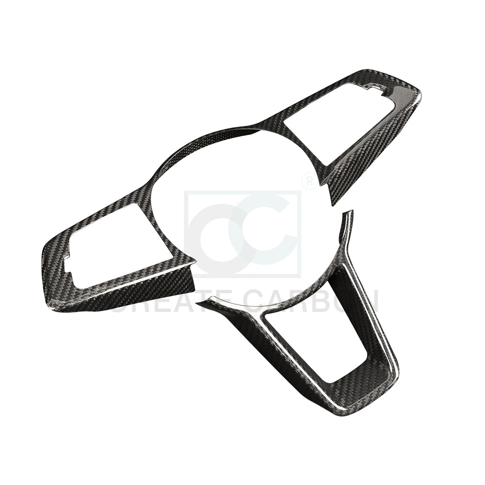 Create Carbon Dry Carbon Fiber Steering Wheel Cover for Nissan Z RZ34 Fairlady Z 2023-2026+