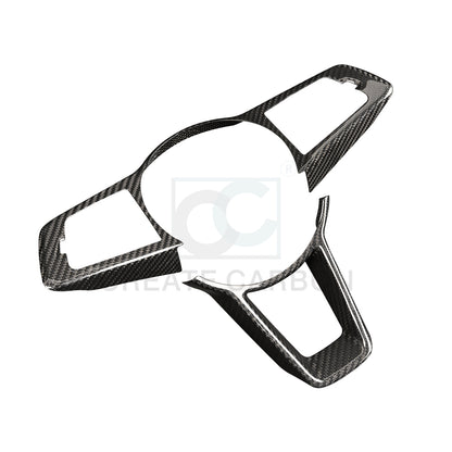 Create Carbon Dry Carbon Fiber Steering Wheel Cover for Nissan Z RZ34 Fairlady Z 2023-2026+