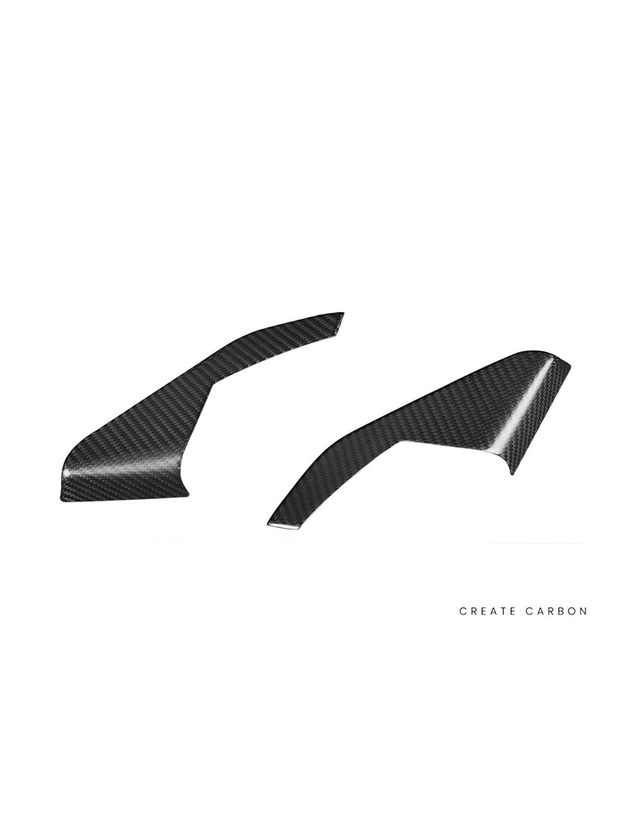 CREATE CARBON | Honda Civic Type R FL5 Wind Deflectors – Dry Carbon Fiber