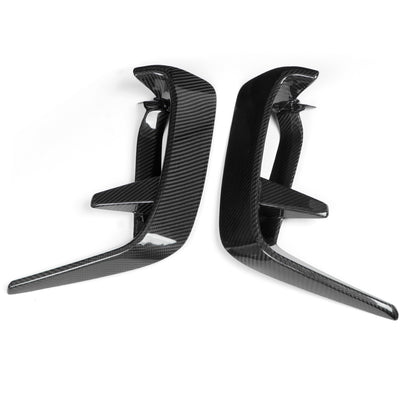 Create Carbon Dry Carbon Fiber Front Duct Cover Set (2PCS) for HONDA CIVIC Type R FL5