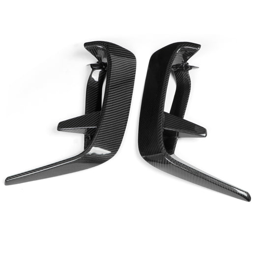 Create Carbon Dry Carbon Fiber Front Duct Cover Set (2PCS) for HONDA CIVIC Type R FL5