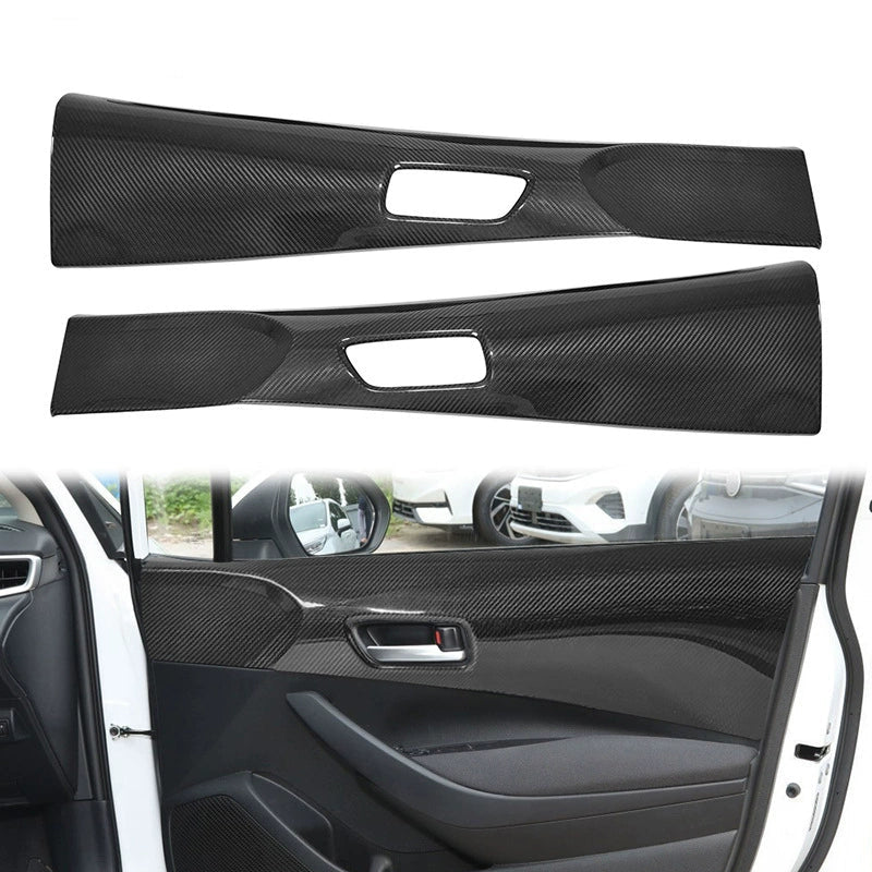 Create Carbon Carbon Fiber Front Door Panels for 2023-2025 Toyota Corolla GR | Dry Carbon Fiber Door Handle Panels