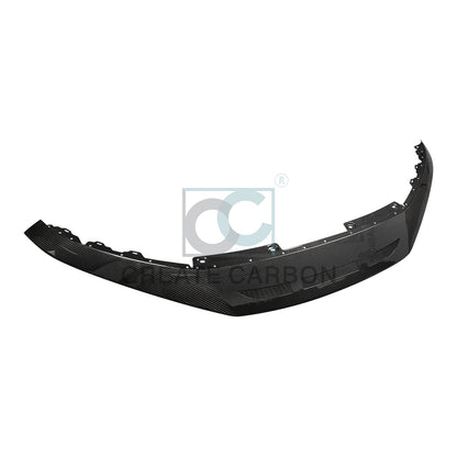 Create Carbon Dry Carbon Fiber Front Bumper Upper Grille Cover Replacement for HONDA CIVIC Type R FL5
