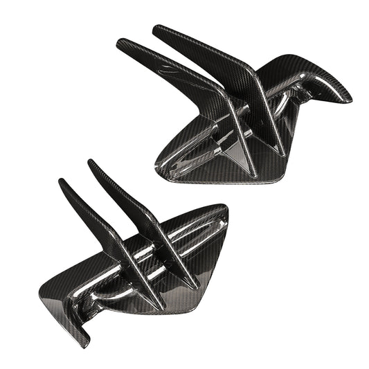 CREATE CARBON Dry Carbon Fiber Front Canard Set for Honda Civic Type R FL5 2023+｜Pre-Order
