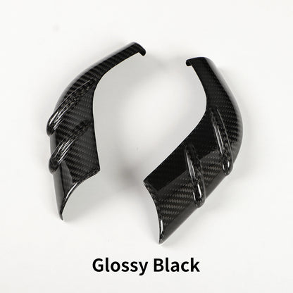 Premium Dry Carbon Fiber Side Mirror Strip Cover for Tesla Refreshed Model Y | Juniper