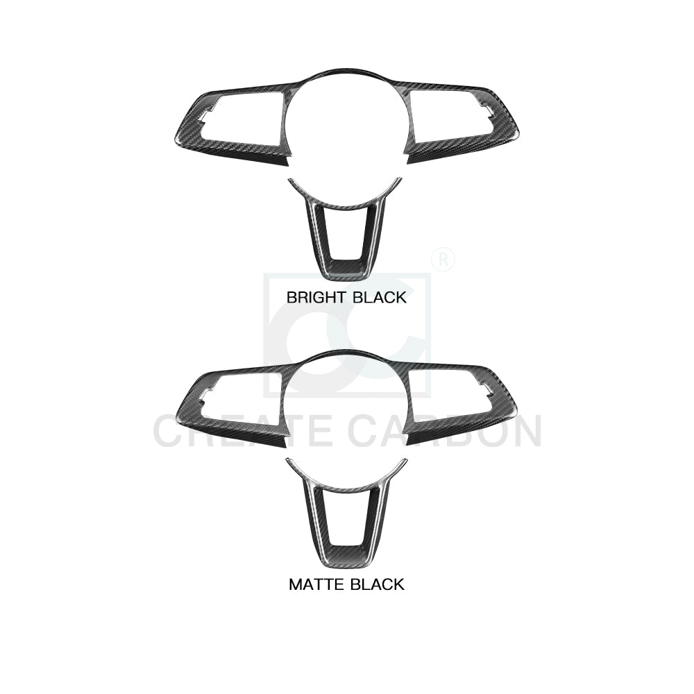 Create Carbon Dry Carbon Fiber Steering Wheel Cover for Nissan Z RZ34 400Z Fairlady Z 2023-2026+
