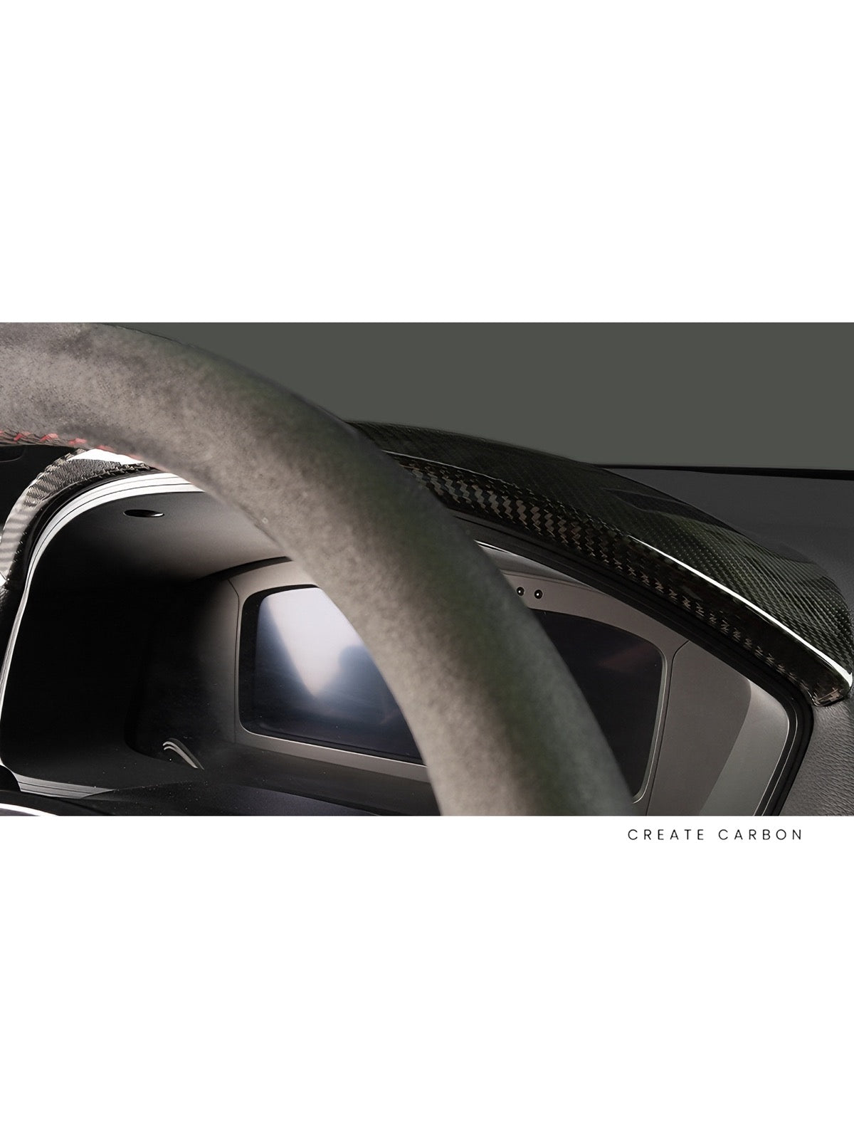 Gauge Cluster Hood Cover for Honda Civic Type R FL5, additional product view 2