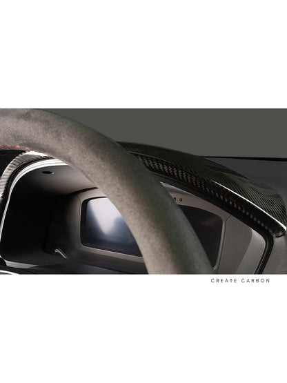 Gauge Cluster Hood Cover for Honda Civic Type R FL5, additional product view 2