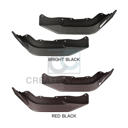 Create Carbon Dry Carbon Fiber Front Bumper Lip 2PCS for Honda Civic Type R FL5 2023+