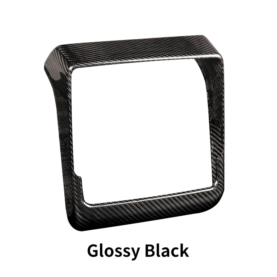 Tesla Model 3 Highland / Model Y Juniper Rear Screen Frame Trim | Dry Carbon