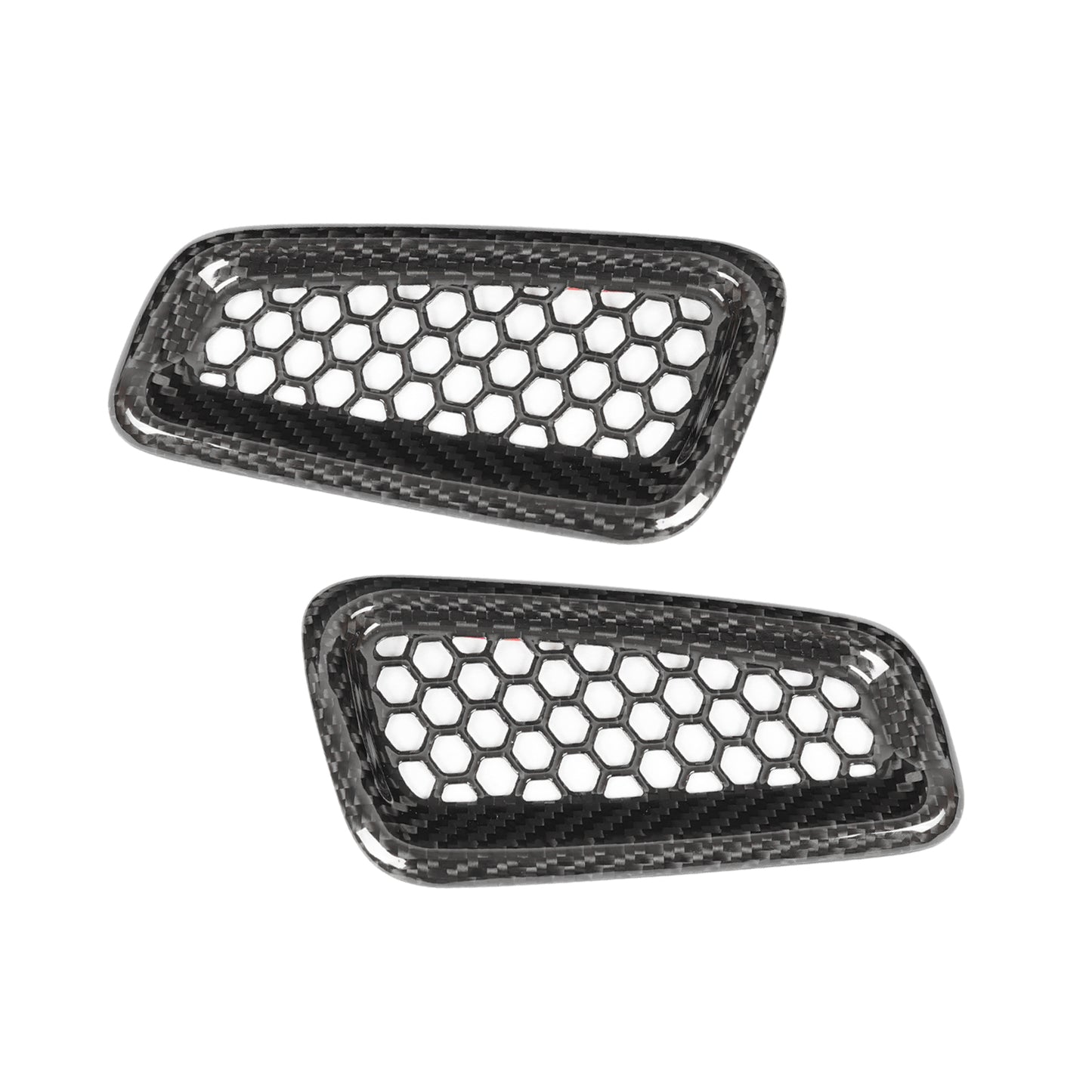 Create Carbon Dry Carbon Fiber Dash Air Vent Panel Cover for HONDA CIVIC Type R FL5