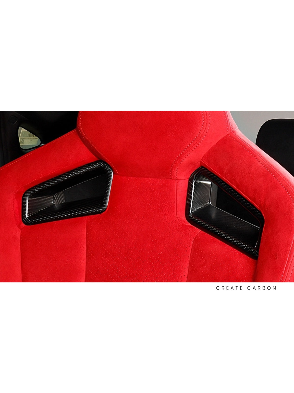 Seat Back Trim Covers for Honda Civic Type R FL5, additional product view 8