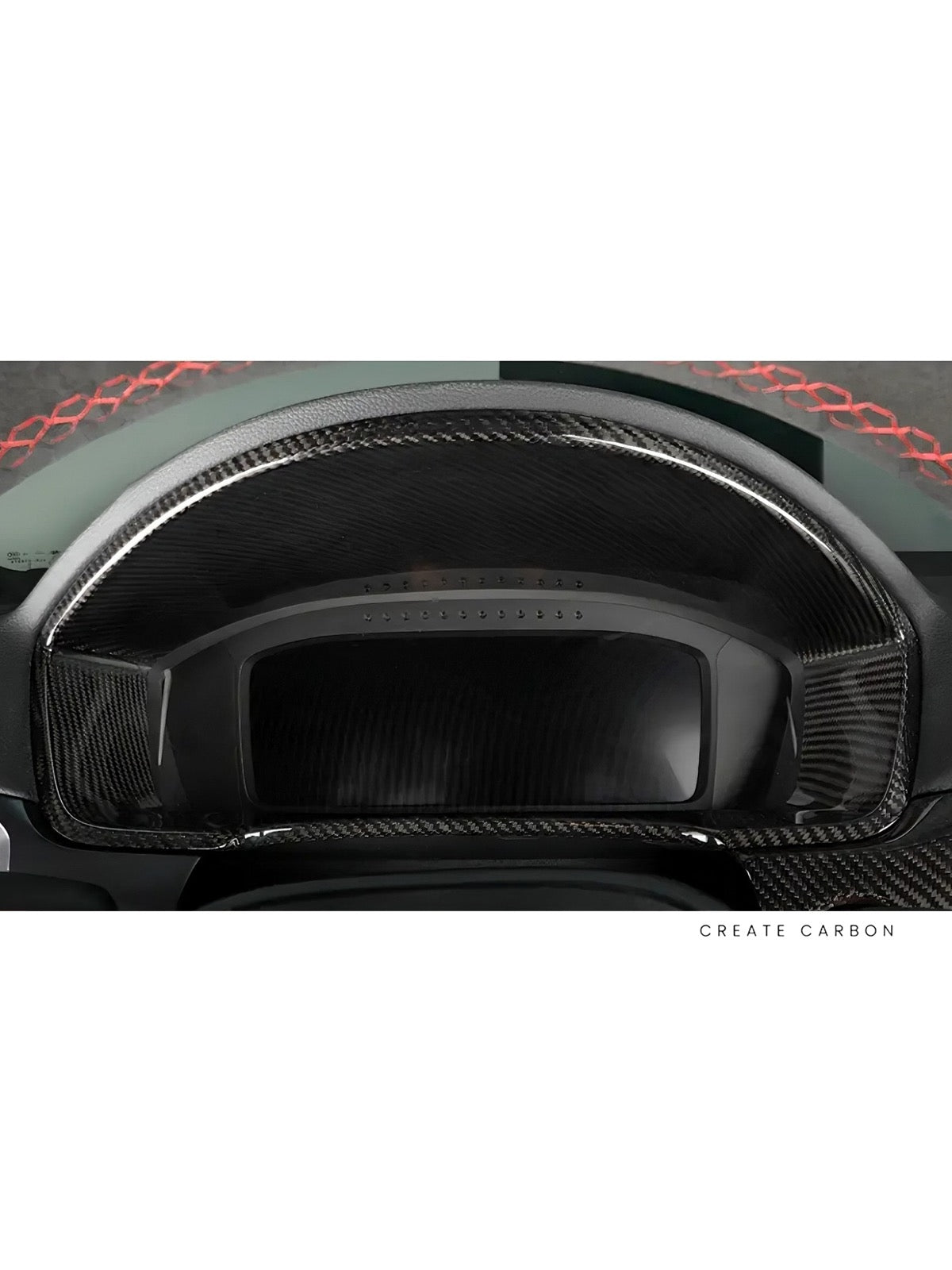 Gauge Cluster Trim Cover for Honda Civic Type R FL5, additional product view 3