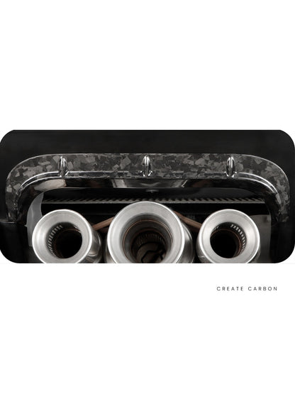 Rear Exhaust Trim Cover for Honda Civic Type R FL5, additional product view 5